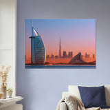 Dubai Canvas Print | Landscape Canvas | Millionaire Mindset Artwork