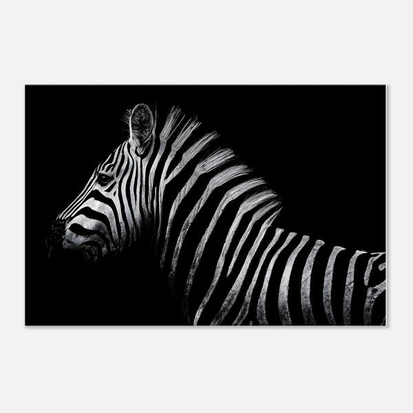 Zebra Canvas Wall Art |Zebra Canvas Print| Millionaire Mindset Artwork