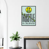 Motivational Wall Art Wooden Framed | Millionaire Mindset Artwork