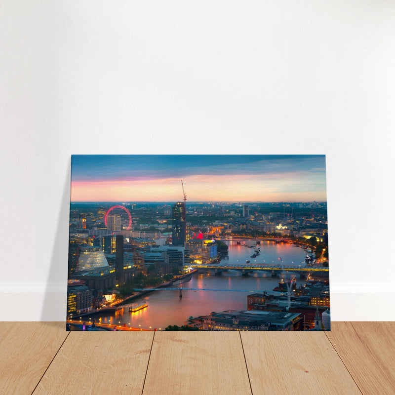 London Wall Art Canvas | London Canvas | Millionaire Mindset Artwork