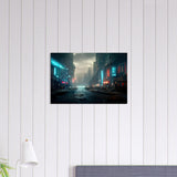 Cyberpunk Wall Art Canvas Print | Millionaire Mindset Artwork