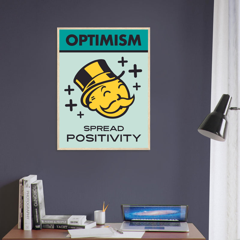 Positivity Propagation Artwork Poster | Millionaire Mindset Artwork