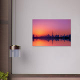 Dubai Skyline Canvas Print | Cityscape | Millionaire Mindset Artwork